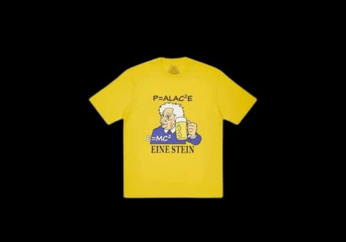 Palace Eine Stein T-shirt Yellow