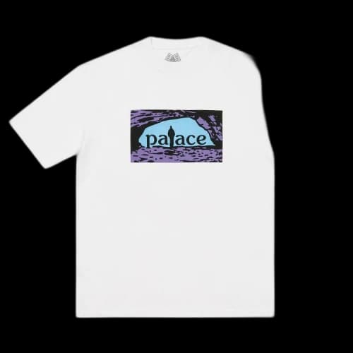 Palace Caveman T-Shirt 'White'