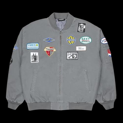 Pleasures Worms Mechanic Jacket 'Grey'