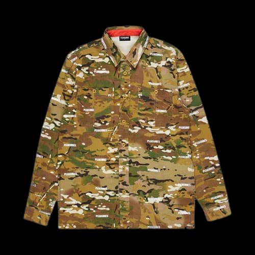 Pleasures Sensation Hunting Shirt 'Camo'