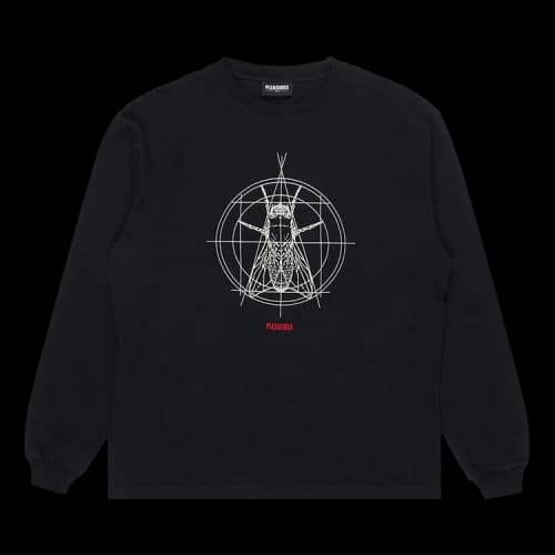 Pleasures Lonestar Heavyweight Long-Sleeve Shirt 'Black'