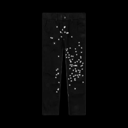 Pleasures Vomit Printed Trousers 'Black'