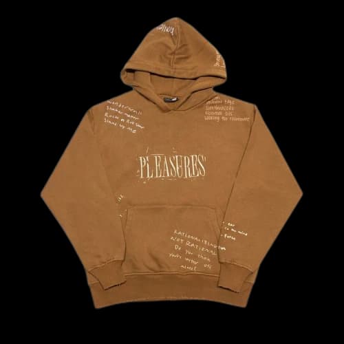 Pleasures Remote Hoodie 'Brown'