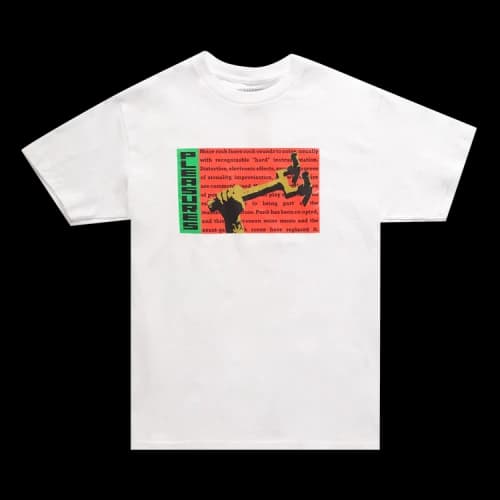 Pleasures Hammered T-Shirt 'White'