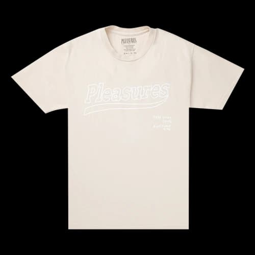 Pleasures Dub Pigment Dye T-Shirt 'Natural'