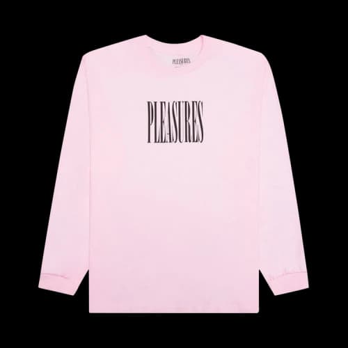 Pleasures Stretch Long-Sleeve T-Shirt 'Pink'