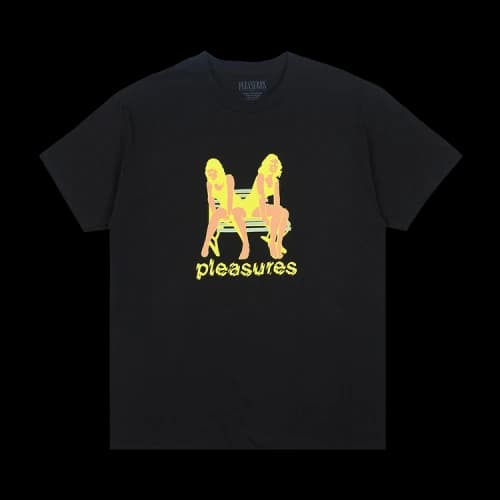 Pleasures Bench T-Shirt 'Black'