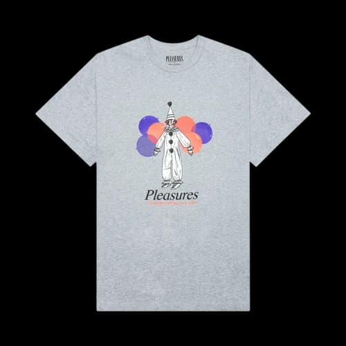 Pleasures Amused T-Shirt 'Silver'