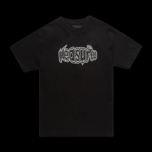 Pleasures Strain Logo T-Shirt 'Black'
