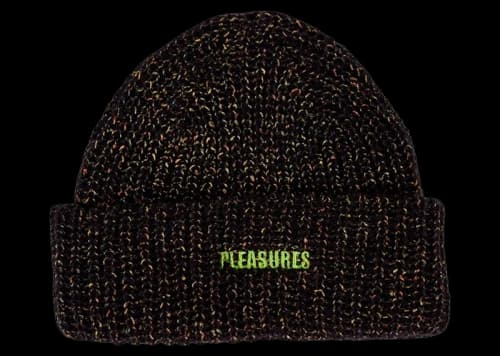 Pleasures Spark Speckled Beanie (FW21) Black