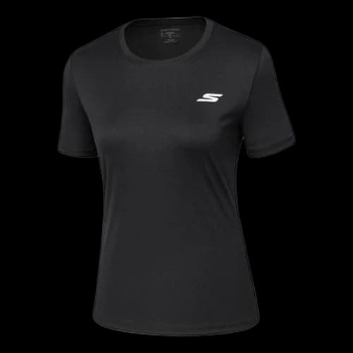Skechers Running Knit Short Sleeve Black
