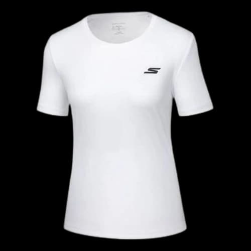 Skechers Running Knit Short Sleeve White