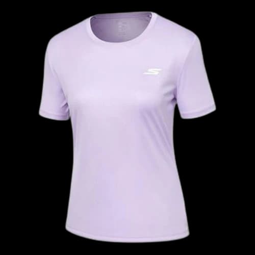 Skechers Running Knit Short Sleeve Purple