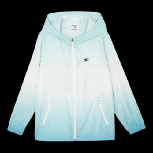 (GS) Skechers Gradient Logo Printed Sun Protection Jacket 'Blue White'