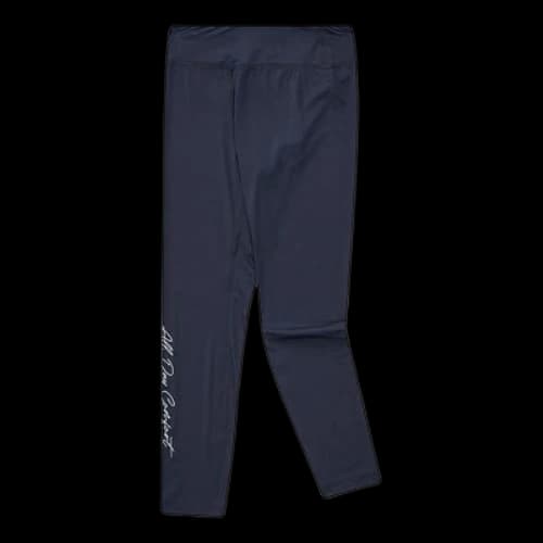 (GS) Skechers Letter Logo Elastic Waist Knitted Pants 'Black Purple'
