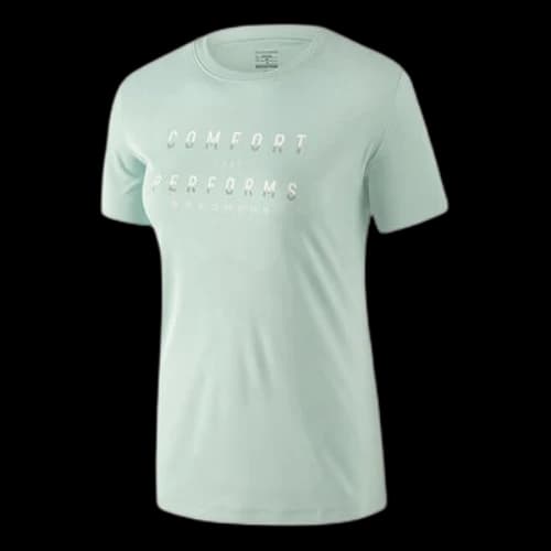 Skechers Letter Printed Tee 'Green' (Women's)