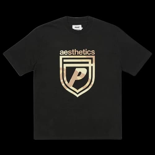 Palace Aesthetics Logo T-Shirt 'Black'