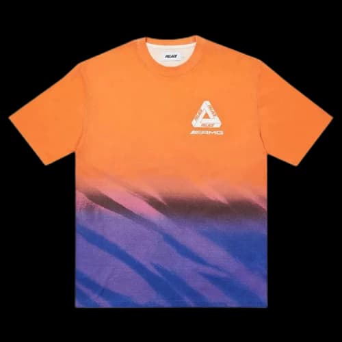 Palace x AMG 2.0 London T-Shirt 'Orange/Purple'