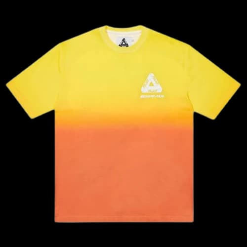 Palace x AMG 2.0 Los Angeles T-Shirt 'Yellow/Red'