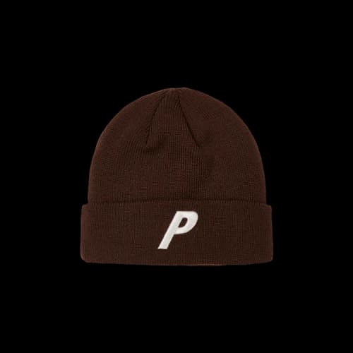 Palace 3D P Beanie 'Brown'