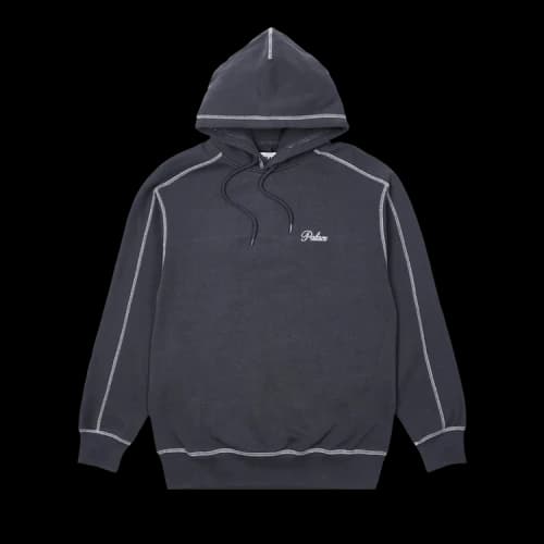 Palace Chain Stitch Hood 'Slate Blue'