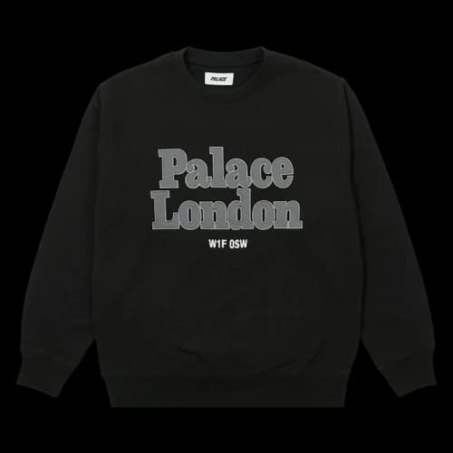 Palace Postcode Crew 'Black'