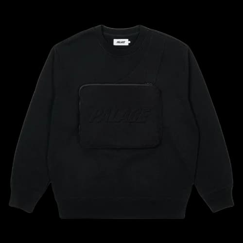 Palace Bag Crew 'Black'