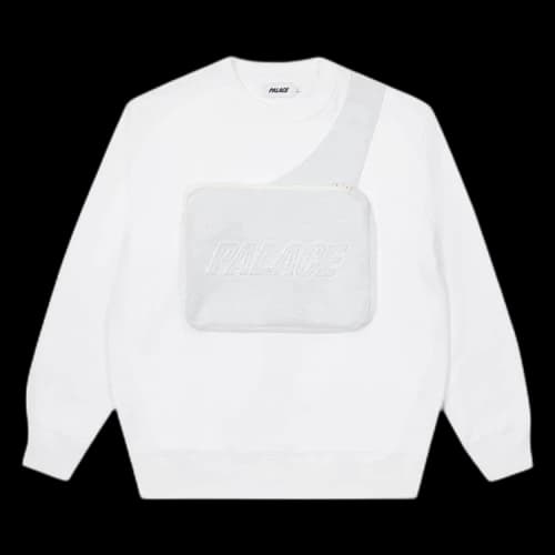 Palace Bag Crew 'White'