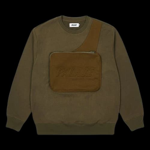 Palace Bag Crew 'Olive'