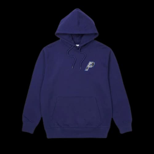 Palace P-3 Snake Appliqué Hood 'Navy'