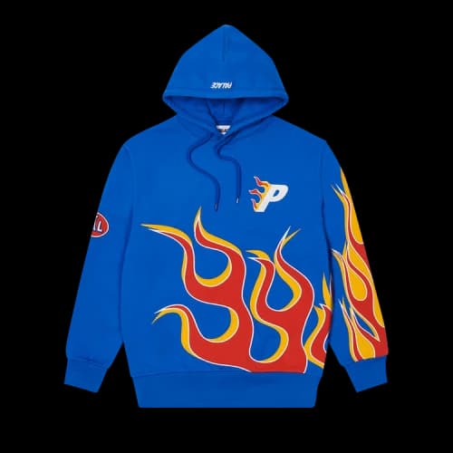 Palace Flame Hood 'Blue'