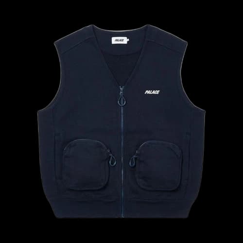 Palace London Sweat Gilet 'Navy'