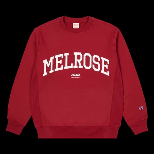 Palace x Champion Shop Crew (Los Angeles) 'Burgundy'