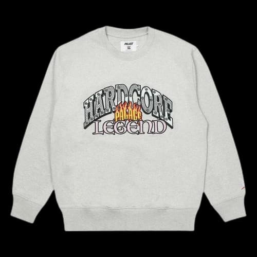 Palace x WWE Legend Crew 'Grey Marl'