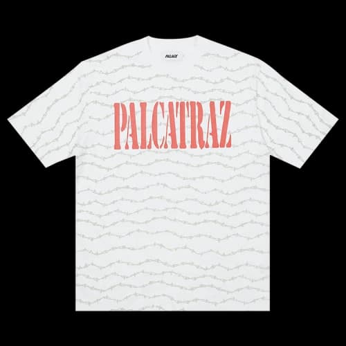 Palace Palcatraz T-Shirt 'White'