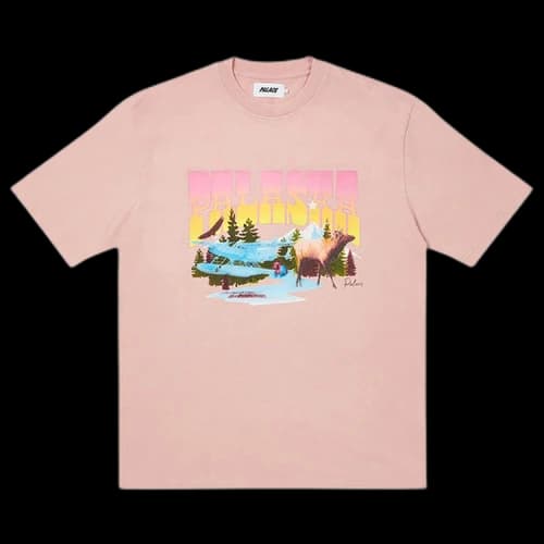 Palace Palaska Dye T-Shirt 'Pink'