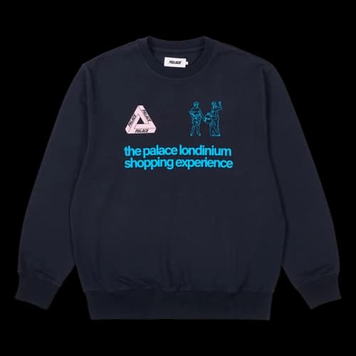 Palace Shopping Experience Crew 'Navy'