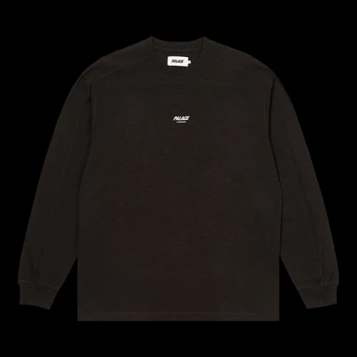 Palace Slub Zig Zag Long-Sleeve 'Black'