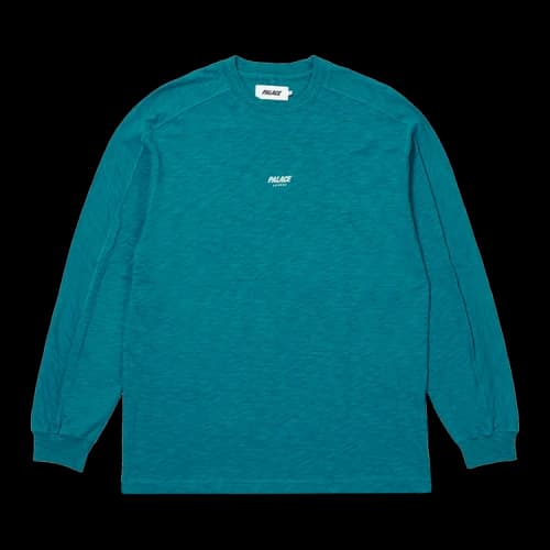 Palace Slub Zig Zag Long-Sleeve 'Teal'