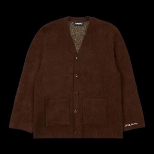 Pleasures Juicy Cardigan 'Brown'