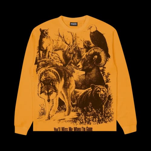 Pleasures Revival Thermal Long-Sleeve 'Orange'