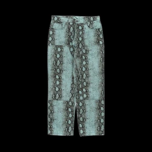 Pleasures Zion Double Knee Work Pant 'Blue'
