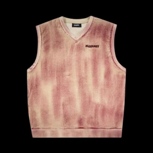 Pleasures Focused Cord Vest 'Natural'
