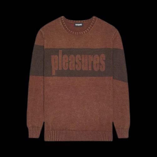 Pleasures Lighter Sweater 'Brown'