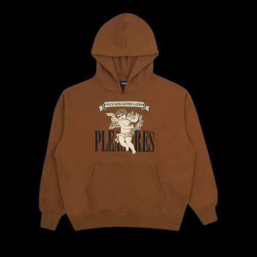Pleasures Suffering Hoodie 'Rust'