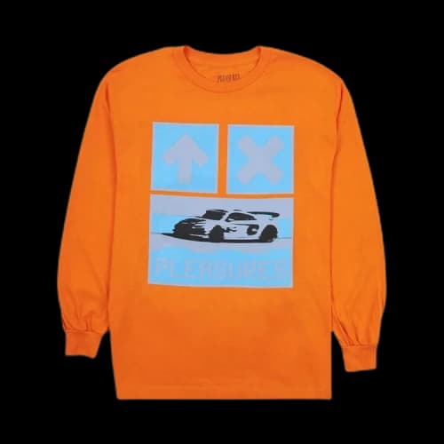 Pleasures Drive Long-Sleeve 'Orange'