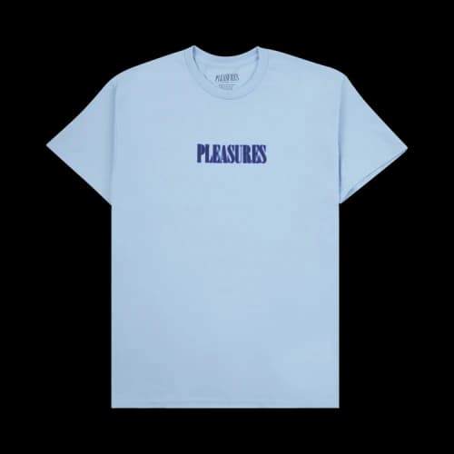 Pleasures Blurry T-Shirt 'Blue'