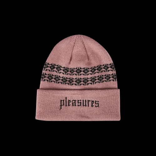 Pleasures Wire Jacquard Beanie 'Mauve'