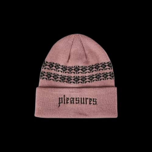 Pleasures Wire Jacquard Beanie 'Muave'