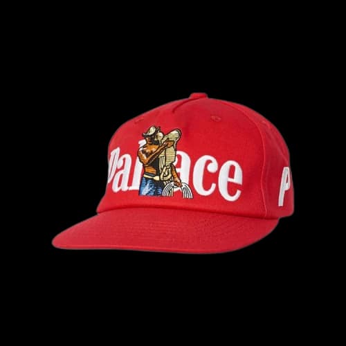 Palace Howdy Cap 'Red'